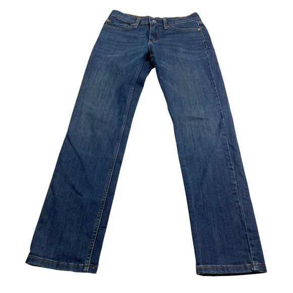 Levi's 511 Slim Tapered Jeans size 28 x 32 Red Tab Dark Wash - Picture 3 of 9